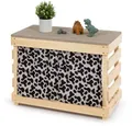 MUDDY BUDDY® Outdoor-Spielküche Matschküche, Little Leo, natur - warmgrau Holz