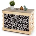MUDDY BUDDY Matschtisch Little Leo Natur Warmgrau