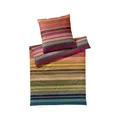 Remember Bettwäsche Ascona 155 x 220 cm – Mako-Satin Bettwäsche Set aus 100% Baumwolle, 2-teilig mit Reißverschluss, Designer Bettwäsche, atmungsaktiv & temperaturausgleichend, Premium Bettbezug