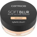 Catrice Soft Blur Matte Setting Powder 020 Light für mattiertes Finish, atmungsaktives Puder, langanhaltend, zum Fixieren, leichte Formel, 8g