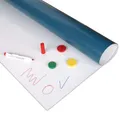 Whiteboardfolie selbstklebend weiß magnethaftend, Breite 1000 mm, Laufmeter Haftgrund für Magnete flexibel und schneidbar