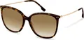 Rodenstock R3343 C127 havana, gold 58/16/145 Damen Sonnenbrillen