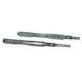 Inter-Tech 20" Teleskopschienensatz für IPC-Gehäuse, Einbauschienen, silber