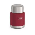 THERMOS Isolierspeisegefäß ICON FOOD JAR 0,47 Liter Edelstahl doppelwandig berry