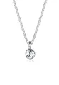 Elli Halskette Damen Basic Solitär mit Kristall in 925 Sterling Silber