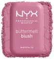 NYX Professional Makeup Buttermelt Blush, Rouge, Cremige Textur mit Shea Butter, Mandelbutter & Mangobutter, Einfach zu verblenden für einen frischen Look, Farbe: 06 For The Butta
