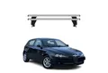 OMAC Dachträger Menabo Grundtäger für Alfa Romeo 147 2000-2010 3tür ABE Alu Silber 2x (2-St), Wasserbeständig,Abnehmbar,Multifunktional,Leichtgewichtig