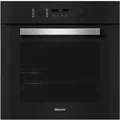 MIELE Einbaubackofen "H 2465 B ACTIVE", A+ (A+++-D), schwarz (obsidianschwarz), B:59,5cm H:59,6cm T:56,8cm, Backöfen, AirFry-Funktion, Automatikprogramme, Vernetzung mit Miele@Home