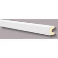 NOEL & MARQUET NMC FA15 DOMOSTYL Fenstersohlbank Fensterumrandung Fassadenprofil 2 m 200 cm x 6,5 cm x 7,5 cm Weiß