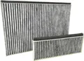 vhbw 2x Filter kompatibel mit Neff D95IHM1S0, D85IBE1S0B/01, D95IKP1S0, D95IHM1S0B/01, D95IHM1S0/01 Dunstabzugshauben - 2x Aktivkohlefilter Grau Weiß