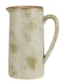 Ib Laursen Dekovase Ib Laursen - Vase Blumenvase mit Henkel H 23,5 cm Keramik Sten Aqua