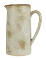 Ib Laursen - Vase Blumenvase mit Henkel H 23,5 cm Keramik Sten Aqua Haze 1385-83