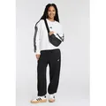 adidas Sportswear Sporthose ESSENTIALS LINEAR FRENCH TERRY CUFFED Locker geschnitten, hoher Bund, aus weichem French Terry schwarz XS