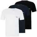 BOSS Unterziehshirt Classic T-Shirt (3-St) mit fein geripptem V-Ausschnitt bunt L