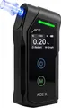ACE X Alkoholtester - Alkotester mit 99,1% Genauigkeit laut TU Wien - elektrochemisch & polizeigenau - Profi-Alkoholmessgerät