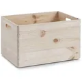 Zeller Holzkiste 13143 Allzweckkiste, Kiefer, braun, 40 x 30 x 24cm