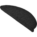 Beautissu Treppenstufenmatten ProStair 55x15cm 15 Stück Anthrazit Halbrund