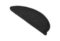 Beautissu Stufenmatte Treppenstufenmatten ProStair, 55x15cm, 15 Stück, Anthrazit, halbrund, Höhe: 4 mm, Stufenmatten Selbstklebend Innen Treppenmatten Stufenmatte