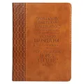 Brown Lux-leather Journal Plans Jeremiah 29:11