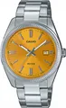 CASIO TIMELESS COLLECTION Quarzuhr MTP-1302PD-9AVEF, Armbanduhr, Herrenuhr, Damenuhr, Datum, Neo-Display, Edelstahlarmband