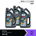 Fuchs Titan Supersyn 5W-30 MB Renault VW BMW Opel Motoröl 3x4 Liter = 12 Liter