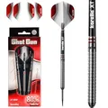 Karella Shotgun 80% Tungsten Steeldart, 24g, für Klassische Dartscheibe, 3 Dartpfeile mit Metallspitze, Dartboard, Wolfram, Profidart mit Flight und Shaft
