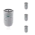 Original MANN-FILTER Kraftstofffilter WK 842 – Für Busse und Nutzfahrzeuge, 4er Packung