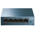 TP-Link LS105G Gigabit Ethernet Switch mit 5 Ports, Plug and play, Lüfterlos