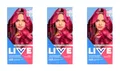 3x Schwarzkopf Live Colour Moment Shocking Pink 093 NV EAN4015100893106