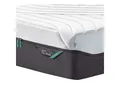 Tempur Matratze Pro Plus® Coolquilt, Anthrazit, Weiß, Textil, Füllung: Viskoelastischer Kern, rechteckig, 90x200 cm, Über- und Sondergrößen erhältlich, Bezug abnehmbar/waschbar, für verstellbare Lattenroste geeignet, alternative Größen rundum abnehmbar, Schlafzimmer, Matratzen Shop, Matratzen, Viscoschaummatratze