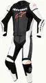Alpinestars GP Force Lurv, Lederkombi 2tlg. perforiert - Schwarz/Weiß/Neon-Rot - 56 3161324-1231-56