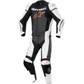 Herren Motorrad Kombi 56 - Alpinestars GP Force Lurv Zweiteiler - schwarz-weiß