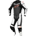 Herren Motorrad Kombi 56 - Alpinestars GP Force Lurv Zweiteiler - schwarz-weiß