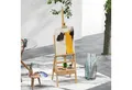 Vinsetto Staffelei Atelierstaffelei mit Halterung, Naturholz 43,5 x 43 x 150-190 cm
