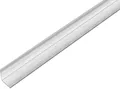 Alberts Profil Alberts 485450 Winkelprofil, Edelstahl, 1000 x 10 x 10 mm, Alberts Winkelprofil Profil Winkelleiste Edelstahl Winkel Schiene 1000