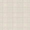 Rasch Tapete 537444 - Karierte Vliestapete in Beige, Cremeweiß und Grau aus der Kollektion Curiosity - 10,05m x 0,53m (LxB)