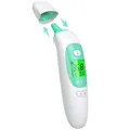 Fieberthermometer Kontaktlos Stirn und Digitale Ohrthermometer für Baby &für Alt