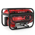 Stromgenerator 2200W – Leiser Benzin Stromerzeuger 4-Takt Notstromaggregat 230V 12V – Stromaggregat für Camping Outdoor Werkstatt – Seilzugstart Generator 7.0PS