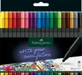 Faber-Castell 151620 Finepen 0,4 Grip 20 Stück sortiert