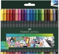 FABER-CASTELL Fineliner GRIP FINEPEN, 20er Kartonetui