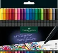 Faber-Castell 151620 - Grip Finepen, Fineliner, mit metallgefasster Faserspitze 