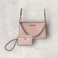 Michael Kors Tasche Umhängetasche Crossbody Geldbörse Jet Set Travel Rosa NEU