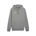 Puma Herren Teamgoal Casuals Hoody Pullover, Medium Gray Heather-Puma White, S EU