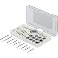 BGS 902 Gewindeschneid-Satz, M1 - M2,5, 31-tlg. m. Reduzierring und Adaptern