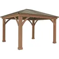Holzpavillon Devon 12x14, Natur, 365 X 427 X 317 Cm (l X B X H) - Westmann