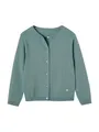 Vertbaudet Mädchen Strickjacke Basics smaragdgrün 128