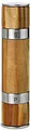 AdHoc Doppelmühle DUOMILL, für Pfeffer und Salz, Ceramic Mahlwerke CeraCut®, Edelstahl/Akazienholz/Kunststoff, D: 5,5 cm, H: [W]