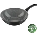 BALLARINI Bari Wok, 28 cm, Aluminium, Keramische Antihaftbeschichtung