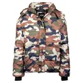 URBAN CLASSICS Winterjacke Urban Classics Damen Ladies Boyfriend Camo Puffer Jacket (1-St) bunt M (38)