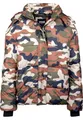 Urban Classics Damen Ladies Boyfriend Camo Puffer Jacket Jacke, per Pack Mehrfarbig (rustycamo 01456), Medium (Herstellergröße: M)